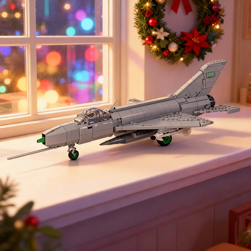 ตัวต่อ MOC Creator MiG 2 0 จำนวน 792 ชิ้น ของเล่นประกอบแบบจำลอง ของขวัญคริสต์มาส DIY สร้างสรรค์ ไอเดียสร้างสรรค์ ตัวต่อเสริมพัฒนาการเด็ก