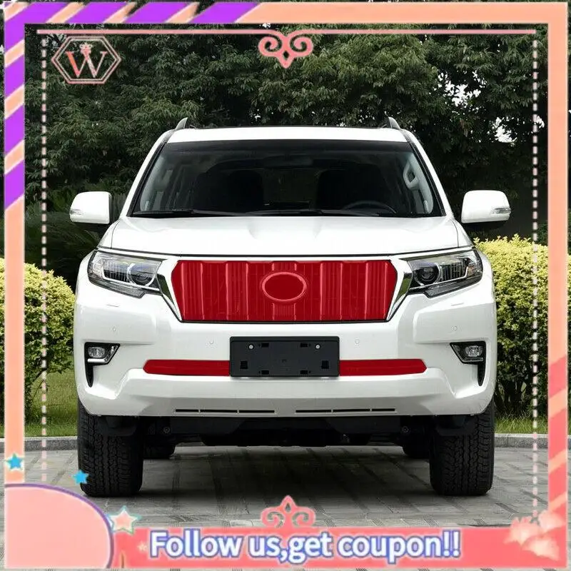 

A88U-Grille Insect Screening Mesh Front Grille Net Cover For Toyota Land Cruiser Prado 150 2018-2019