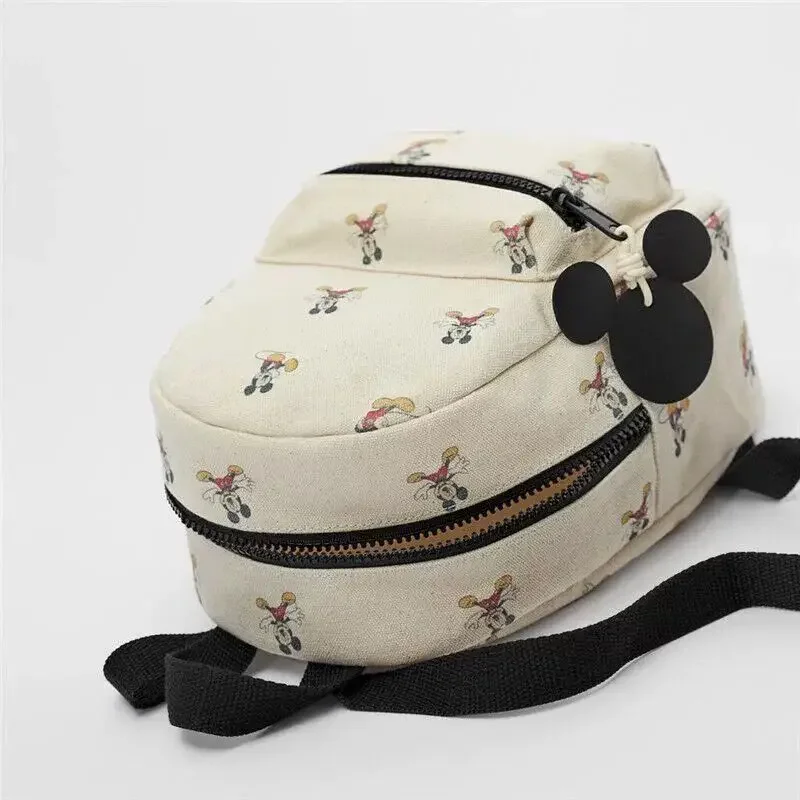 New 25X17X9 cm Disney cartoon Mickey Mouse New Kids Backpack Mini Schoolbag Girls and Boys Cute Shoulder Bag