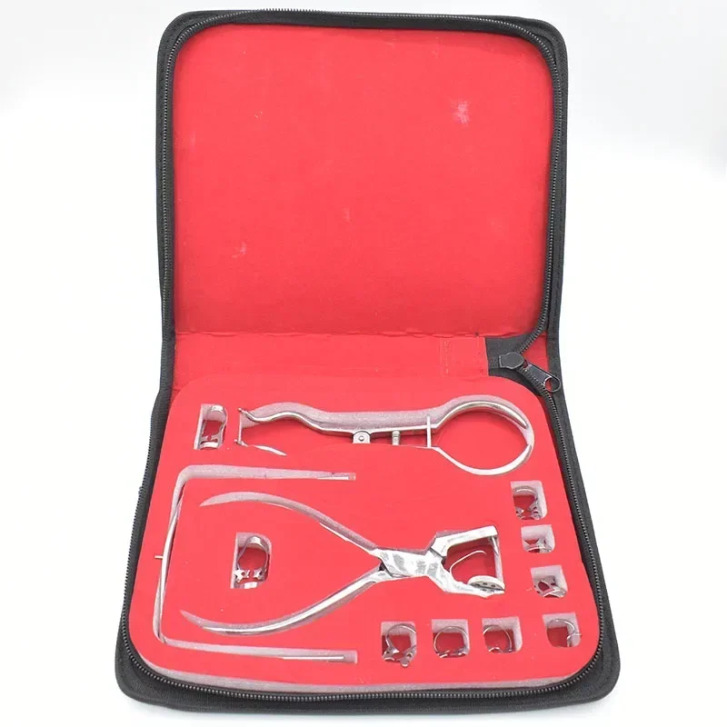 Dentals Orals Orthodontics Materials Dentals Dam Tool kit + Hole Punchers Boards Dentists Rubbers Dam Punchers Set surgerys Tool