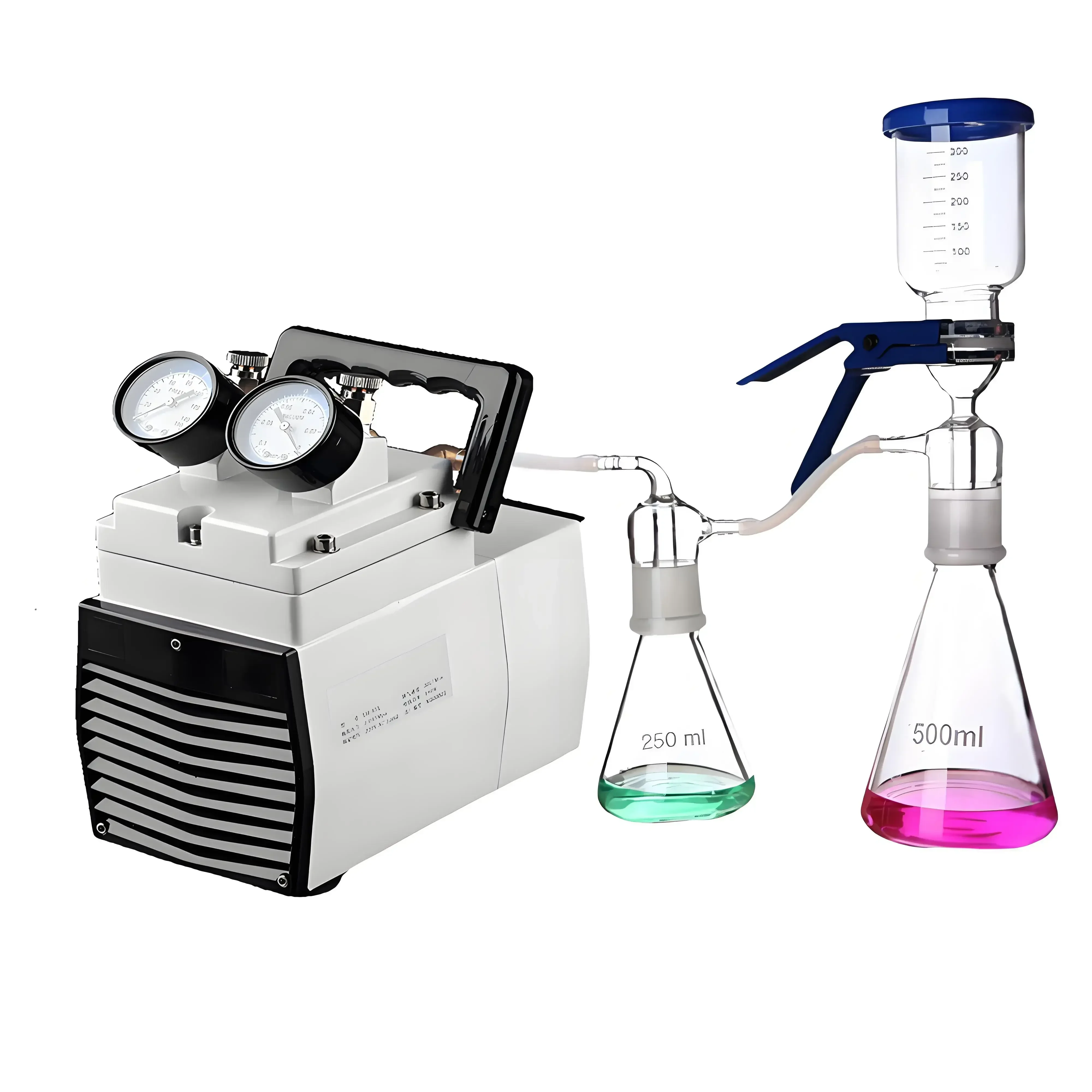 2025WEIAI Lab medical vacuum pump 60L/min Oilless Diaphragm Vacuum Pump Negative pressure oil free vacuum pump filter bomba de v