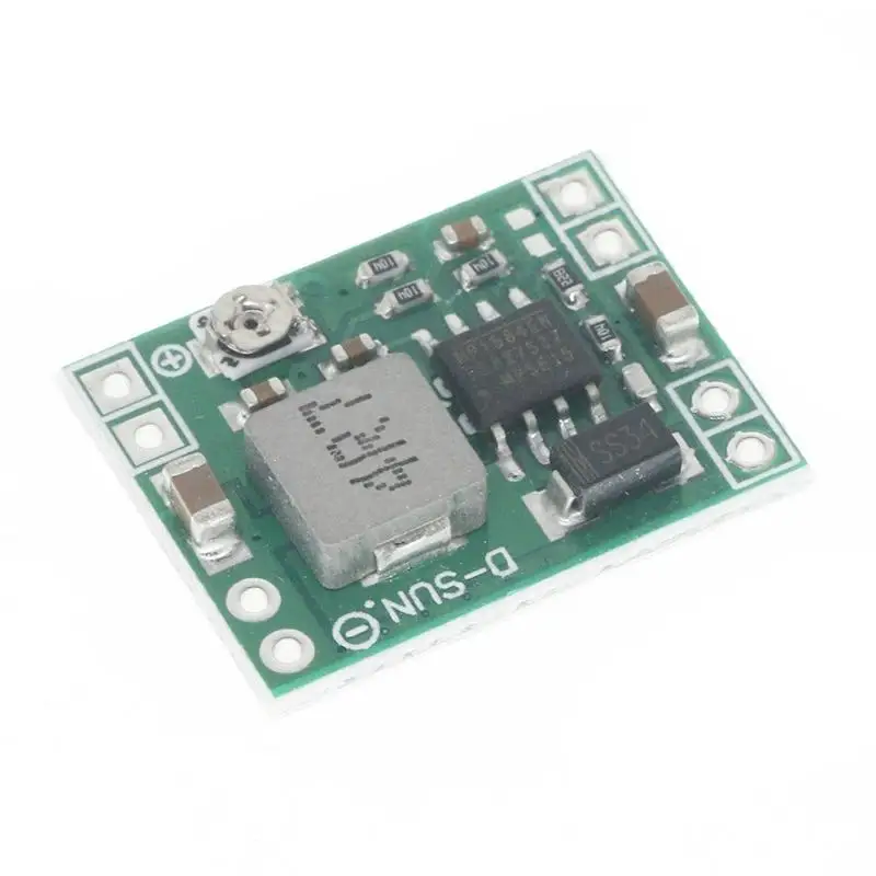 MP1584 Mini DC-DC  Module 4.5-28V Input 0.8-20V Output 3A Compact Voltage Reduction Circuit Board