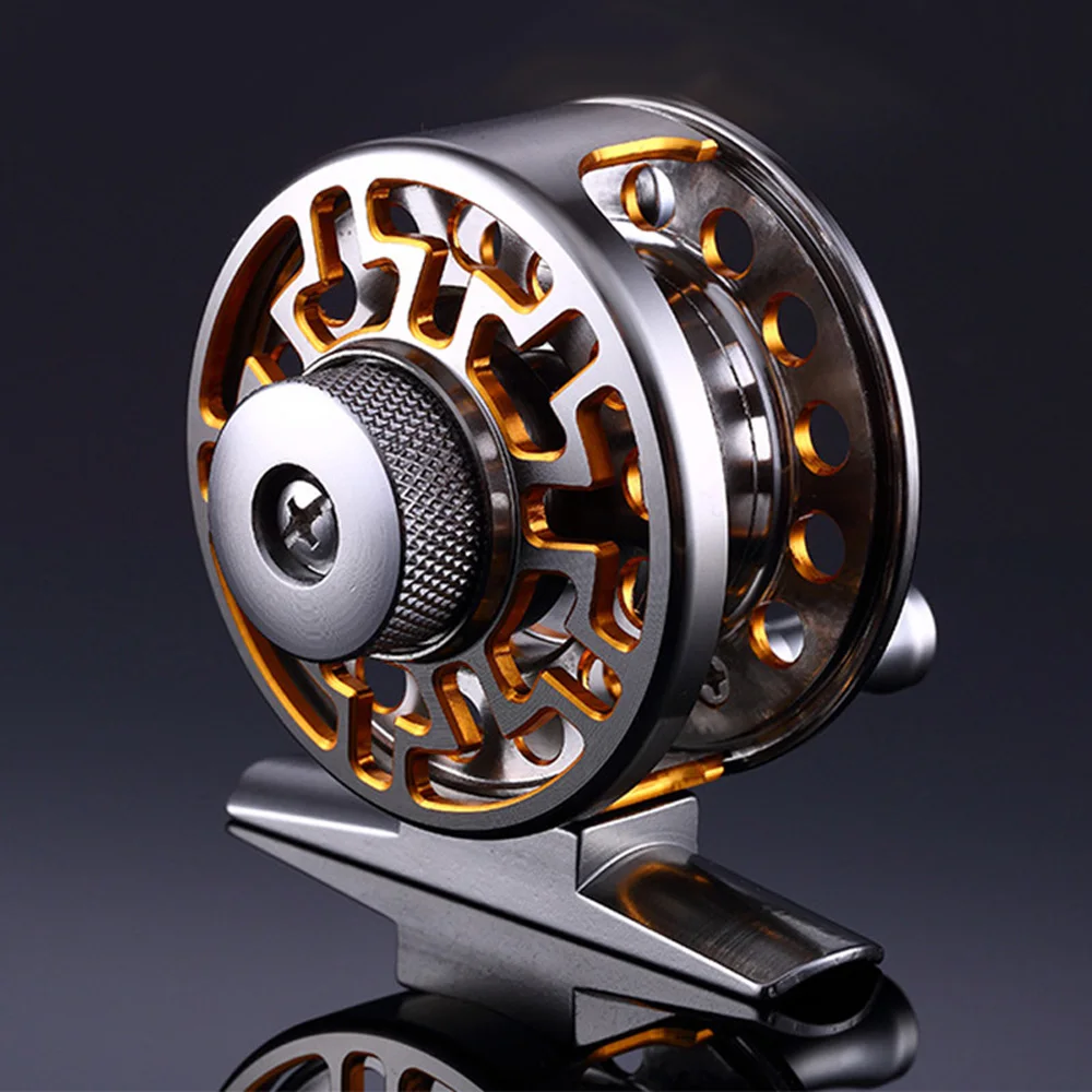 Fly Fishing Reel Aluminum Alloy LK40/50/60 WT 2+1BB Interchangeable For Saltwater And Freshwater Fly Wheel Fishing Accessories