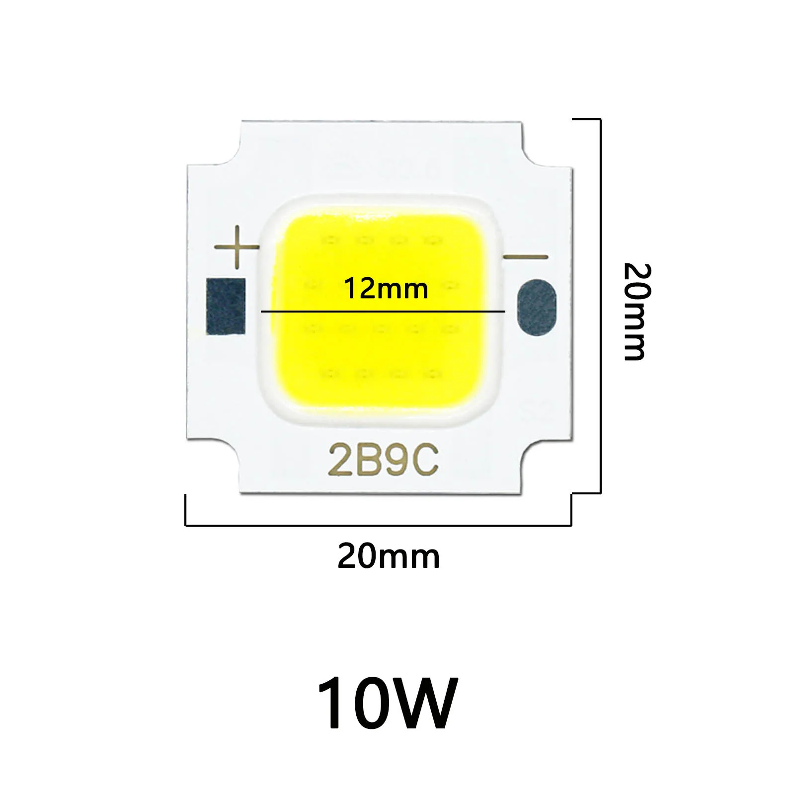 Wysoka moc 10W 20W 30W 50W 70W 100W Chip LED DC30-34V dioda SMD dla światło halogenowe punktowa żarówka DIY