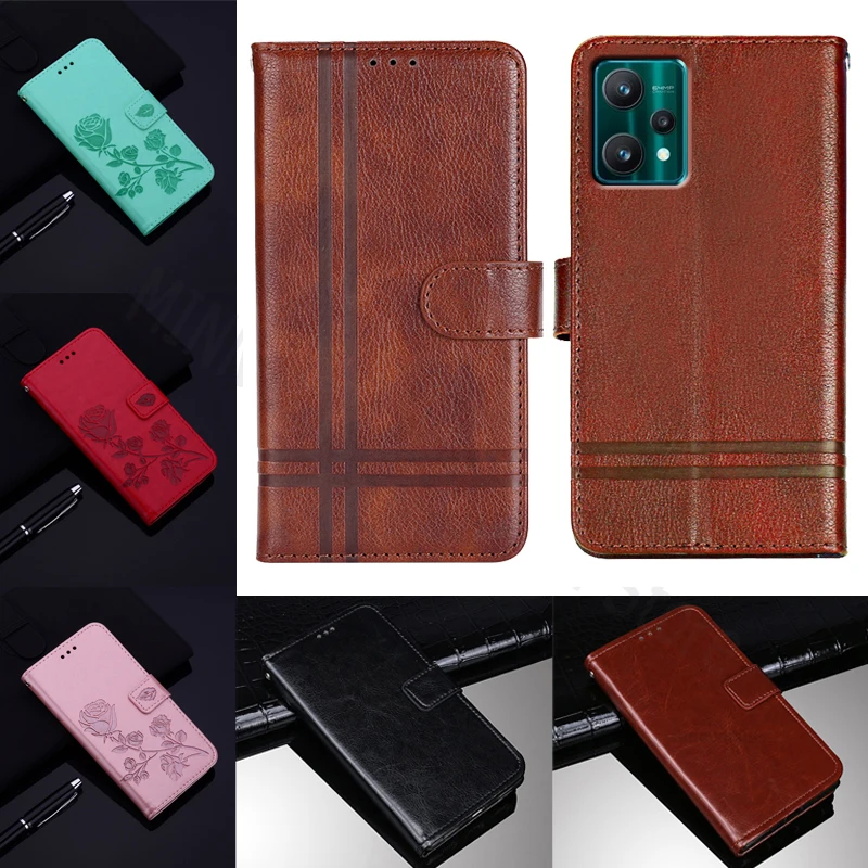 Wallet Cover For Realme 9 Pro Case Leather Flip Magnetic Card Stand Phone Protective Book For Realme9 Pro Case RMX3472 RMX3471