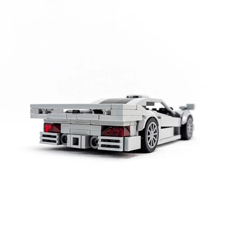 Speed Hypercar Model MOC Building Bricks CLK GTR Classic Supercar Modular Technology Gifts Holiday Assemble Toy Suit  Ideal Gift view 3