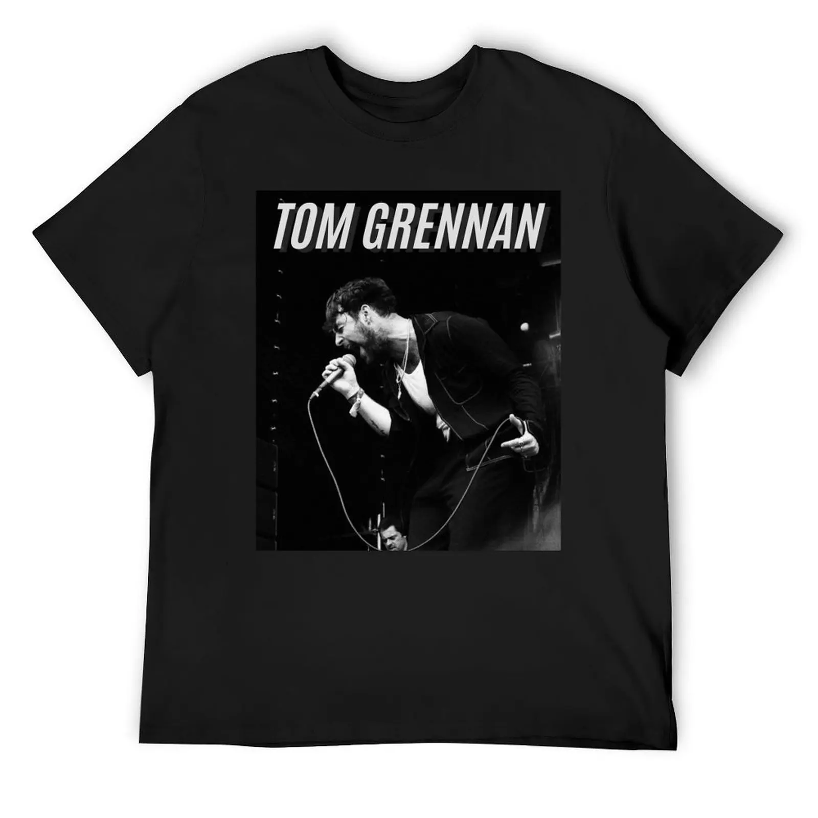 

Tom Grennan T-Shirt fashion shirts rapper graphic tees summer clothes oversizeds mens tall t shirts