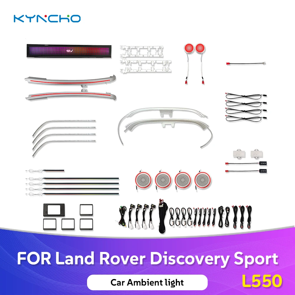 

For Land Rover Discovery Sport Car Ambient Light Automotive Ambient Lighting 12v Interior Lighting Symphony Upgrade LED