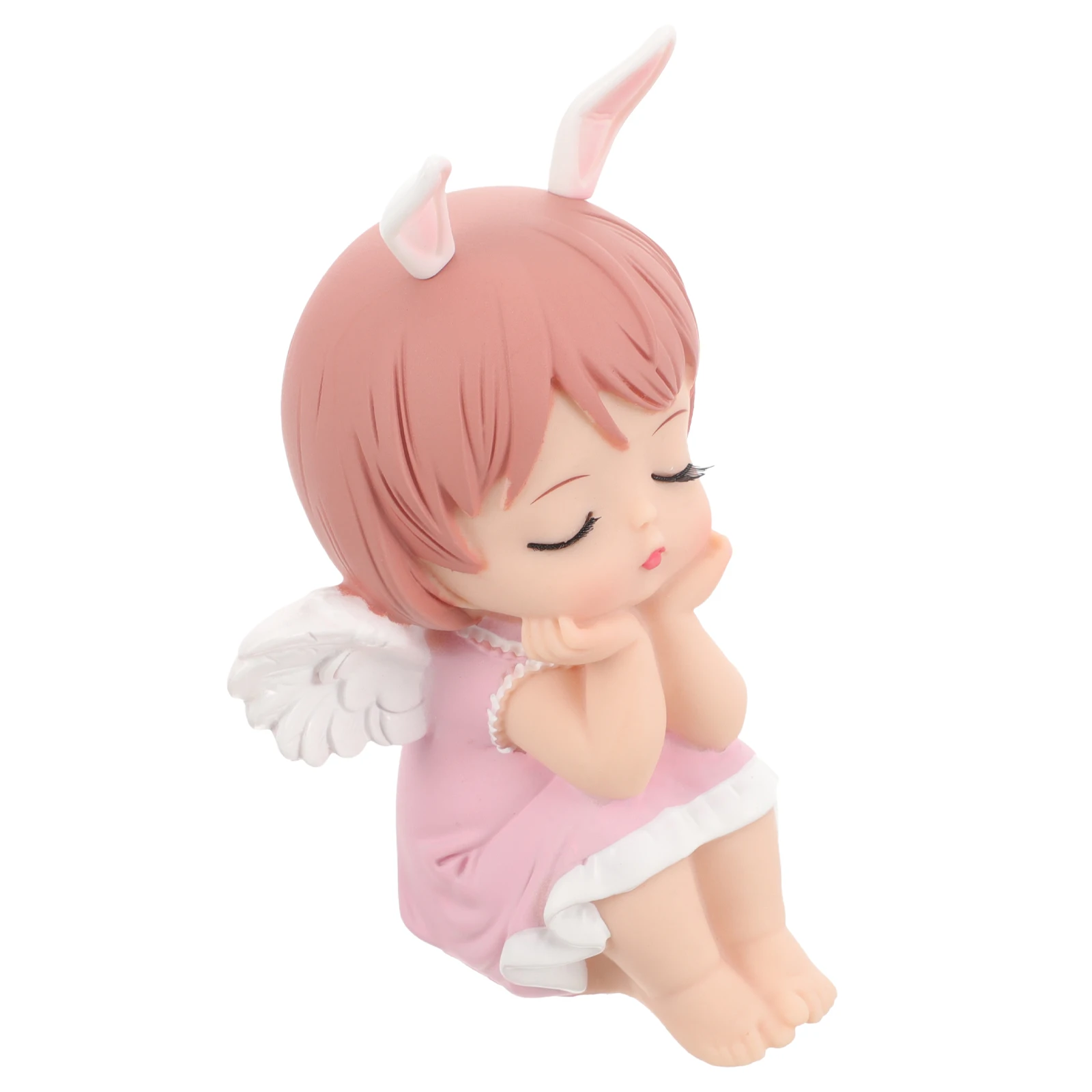 

Cake Decoration Cartoon Cake Ornament Angel Birthday Decor Desktop Accessories for Girl Party Photos