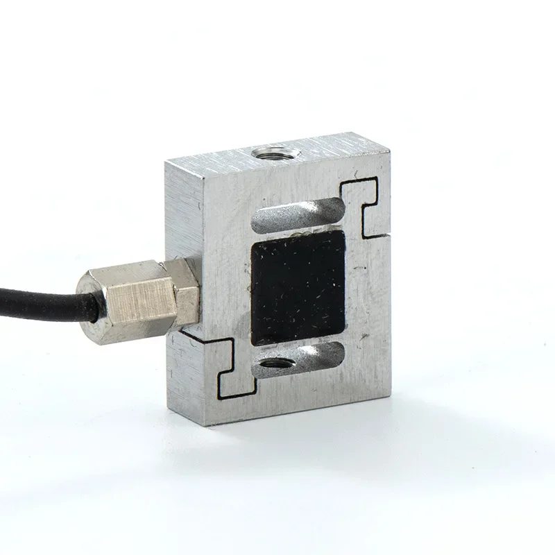 High-precision 19mm small S-type tension sensor, push-pull force miniature load cell