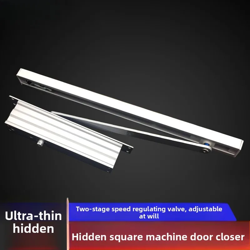 

Скрытый ультратонкий доводчик для дверей, невидимый гидравлический демпфер с функцией самовозврата