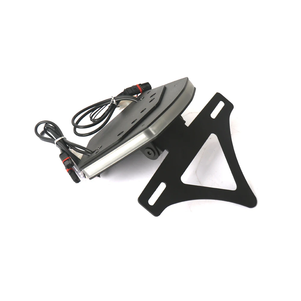 For BMW S1000RR 2020 2021 2022 2023 2024 2025 2026 Motorcycle License Plate Holder LED Light Tail Tidy Fender Eliminator image 3