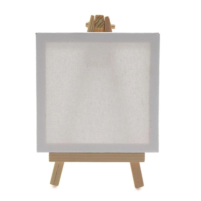 Art Canvas Set with Acrylics Paint Paint Brush Palettes