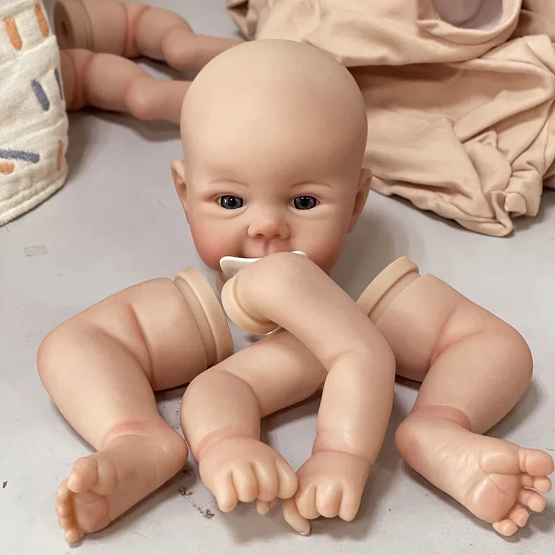 

19inch Already Painted Reborn Doll Parts Juliette 3D Painting with Visible Veins Cloth Body Included