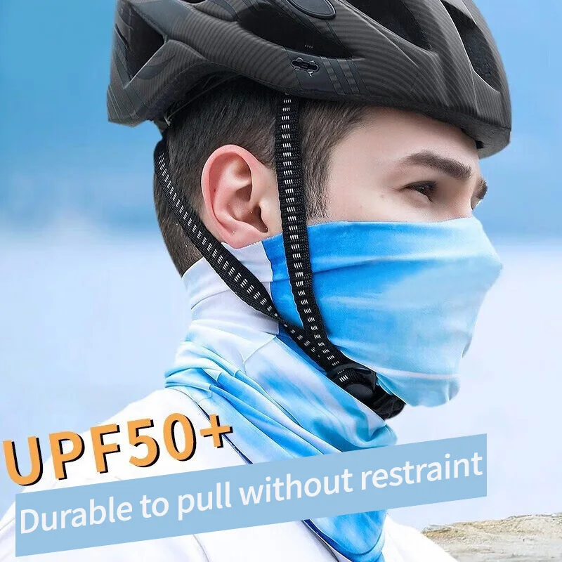 

Sunscreen Mask Magic Headband Spring and Summer Windproof Versatile Neck Cover Anti-UV UPF50+ Breathable Mask for Men and Women