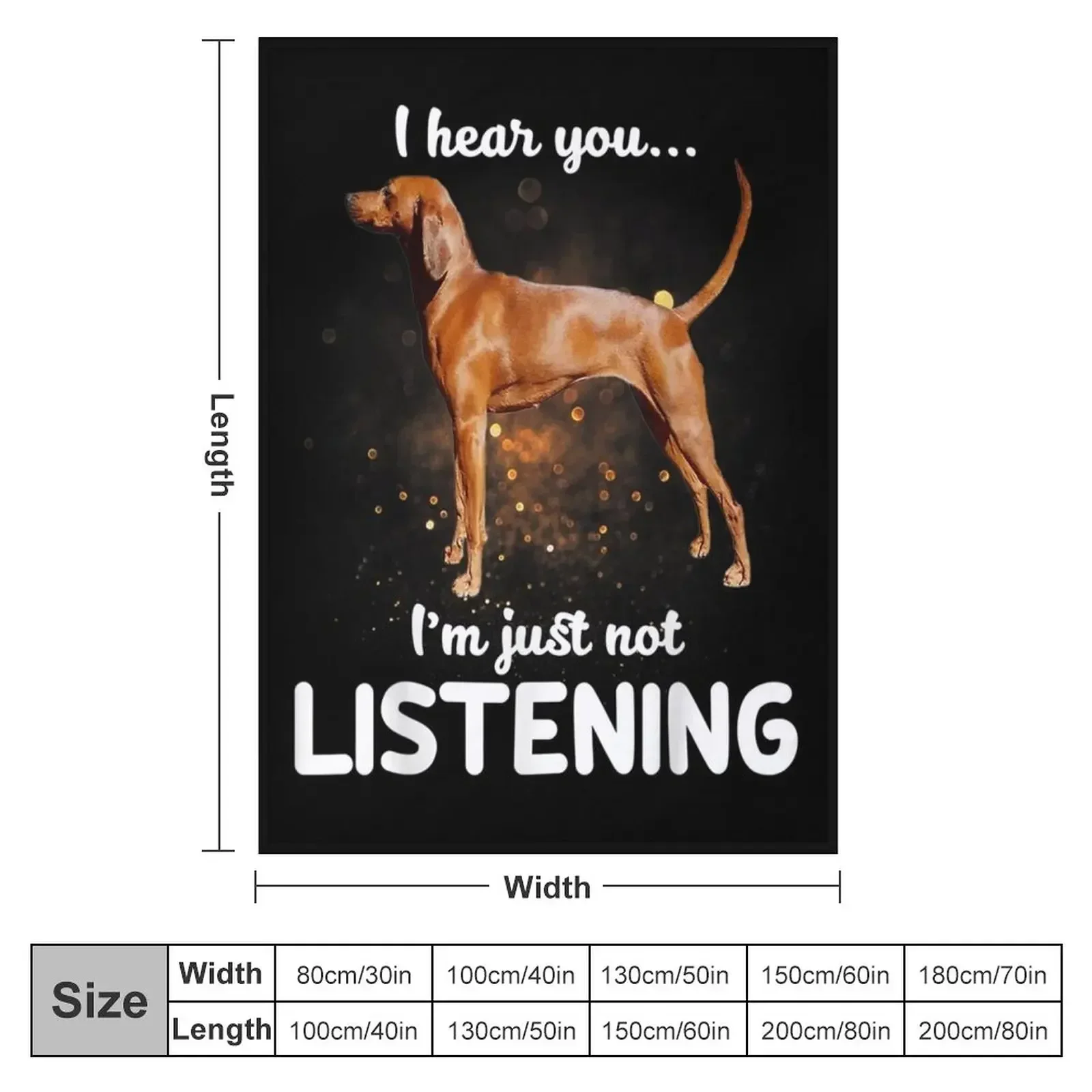 Funny Redbone Coonhound Throw Blanket blankets ands cosplay anime Blankets