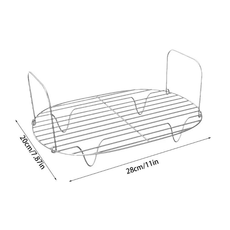 Parrilla para asar acero inoxidable para olla cocción lenta MC1000 MC1001 MC1010