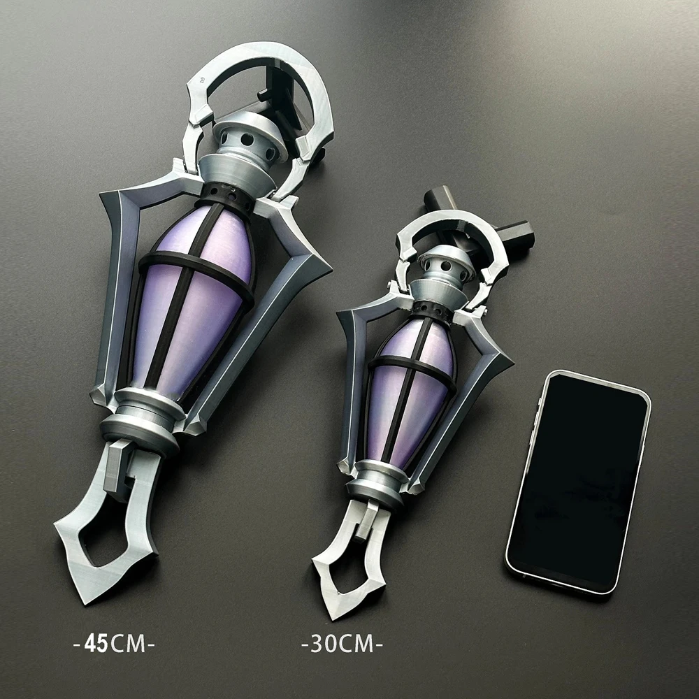 Game Genshin Impact Kyryll Chudomirovich Flins Cosplay Prop Hand Lantern Can Emit Light for Halloween Anime Party Roleplay Props