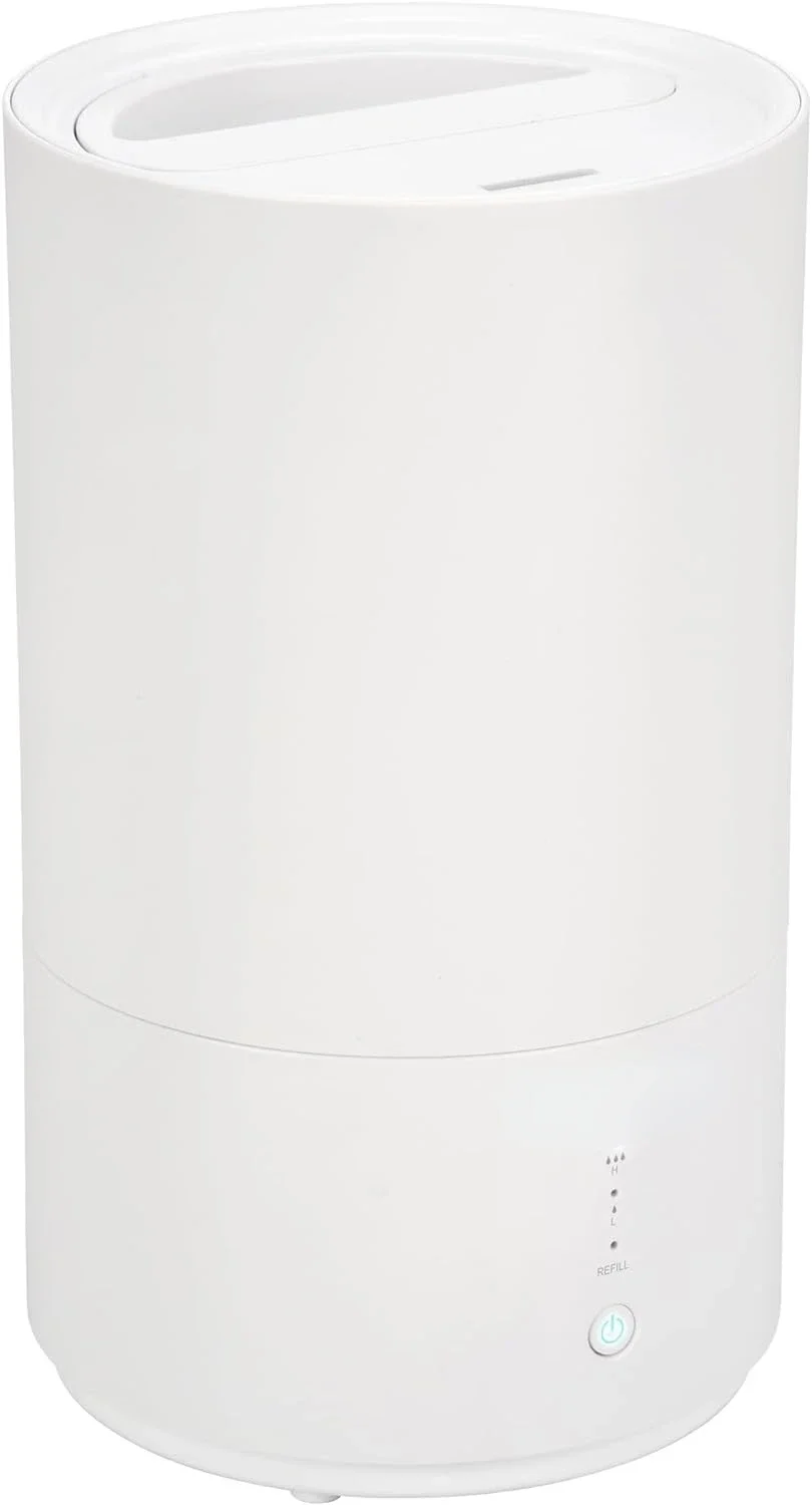 

Top Fill Cool Ultrasonic Humidifier with Aromatherapy Tray, White - 30-Hour, 0.80 Gal. Capacity, Covers 320 Sq. Ft. Aromatherapy