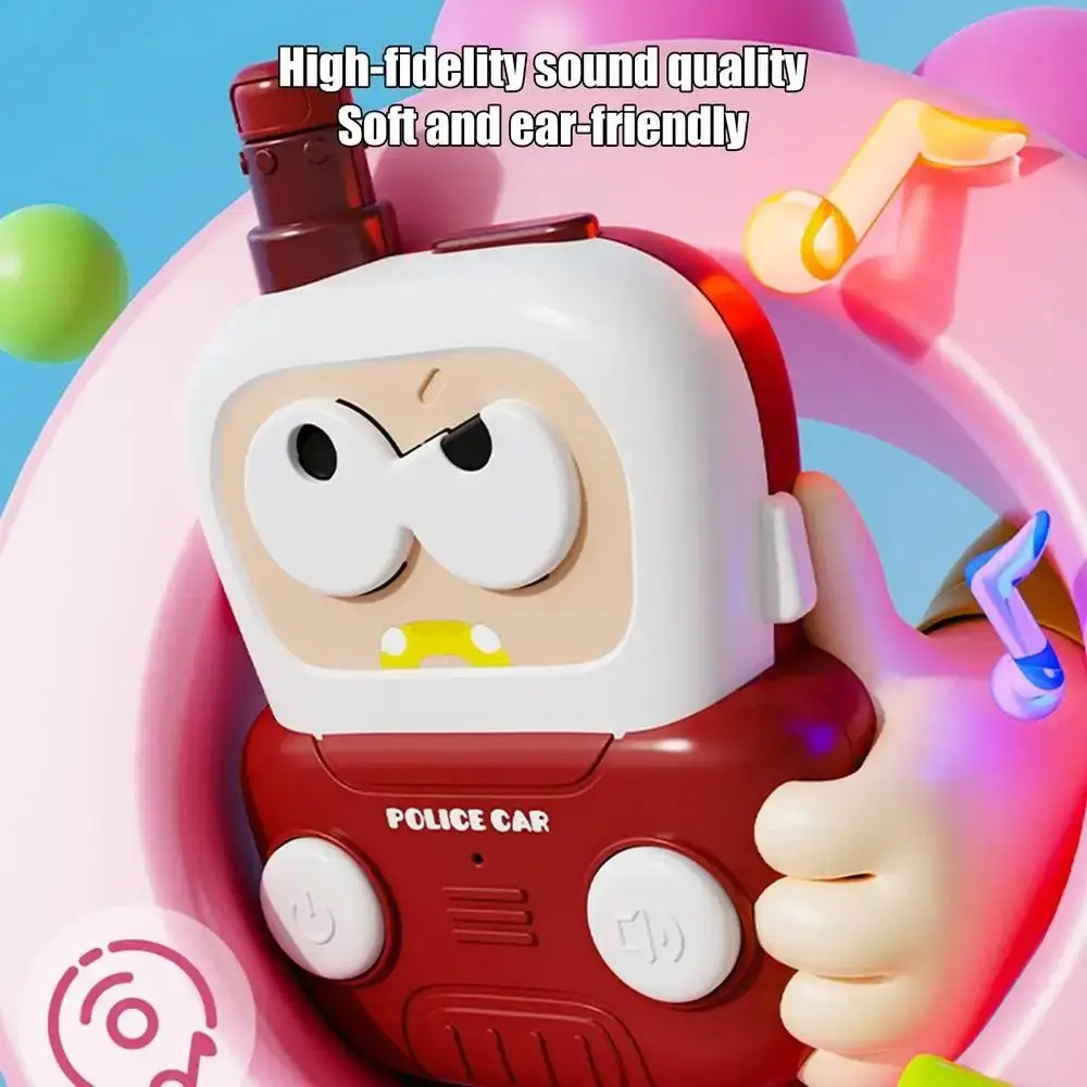 2 個バナナトランシーバーおもちゃ漫画カースタイリングミニハンドヘルドトランシーバー放射線なしクリエイティブ長距離ラジオ電話