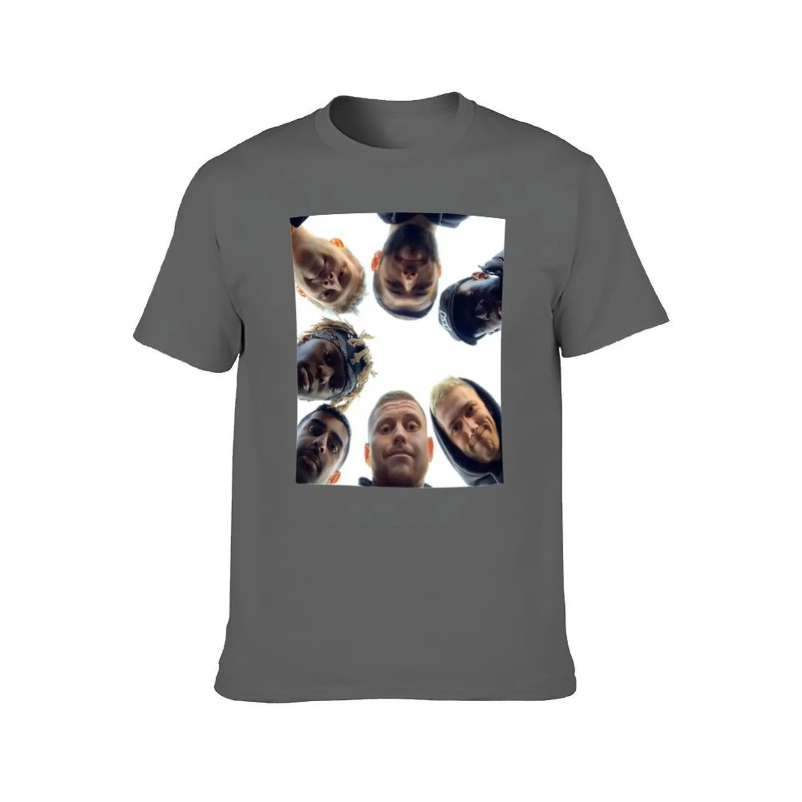 تي شيرت Sidemen للرجال، تي شيرت أبيض للرجال، تي شيرت قطني أساسي #2