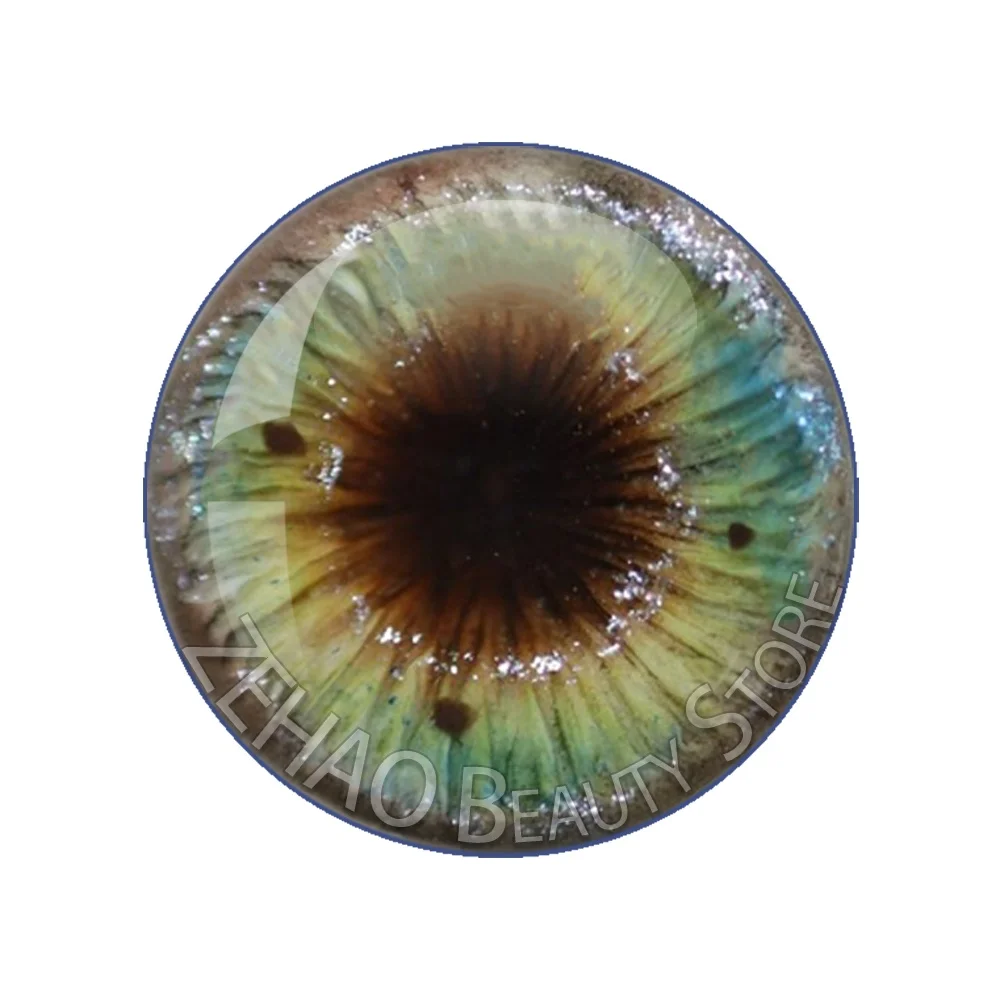 Cool Blyth Doll 12pcs/set Glass Dolls Eye Chip DIY Crafts Eyeballs 10MM-40MM for Blyth Dolls Drop Glue Eye Pupil Girl Toy Eyes G view 5