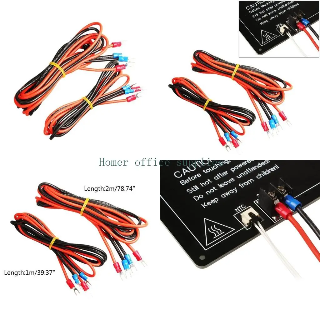 

K43B 3d Printer Part Aluminum Substrate Hotbed High Temperature Connecting Wire