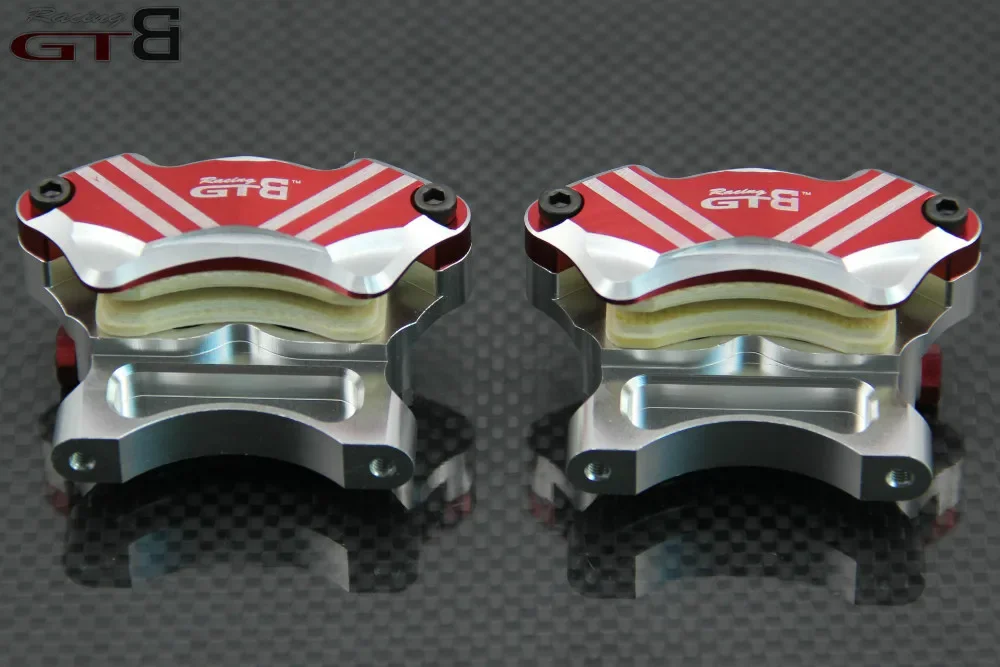 GTBRacing 新世代 II メタルフロントホイール油圧ブレーキシステム スチールローターディスク付き HPI KM Baja 5B アップグレードパーツ用