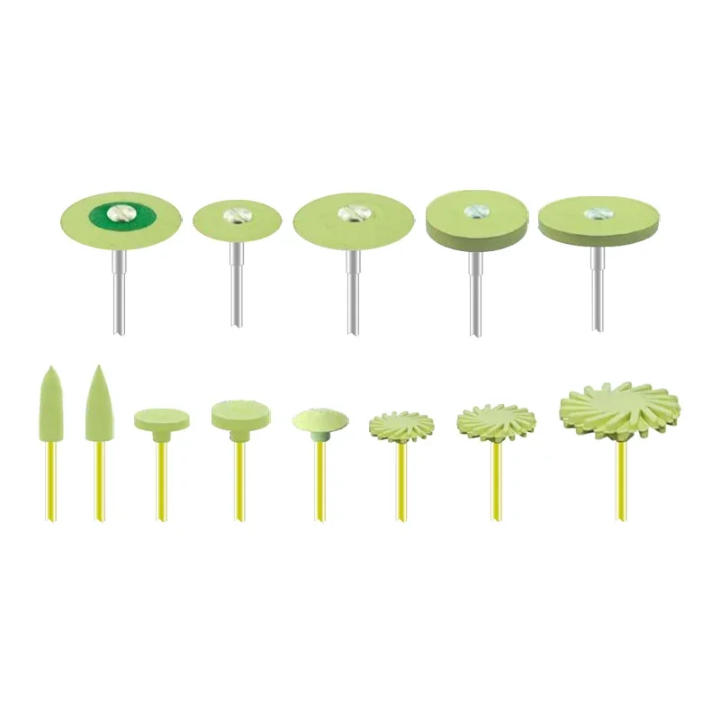 

GREATLH Dental Ceramic Diamond Polishing Head Grinder Polishing Wheel Tools Dental Instrument