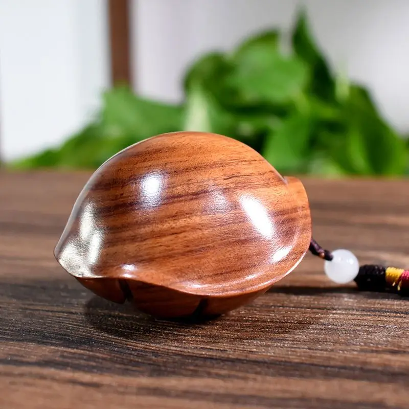 

Huanghua Pear Wood Handmade Turtle Shell Car Keychain Bag Mobile Pendant Accessories New Style of Birthday Gift