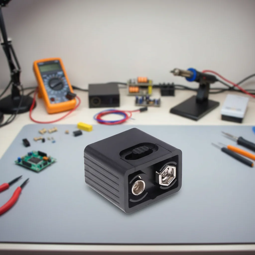 

High Quality Mini 9V Battery Flashlight COB Adjustable LED Key Light Durable Portable Outdoor Flashlight Lighting Work Light