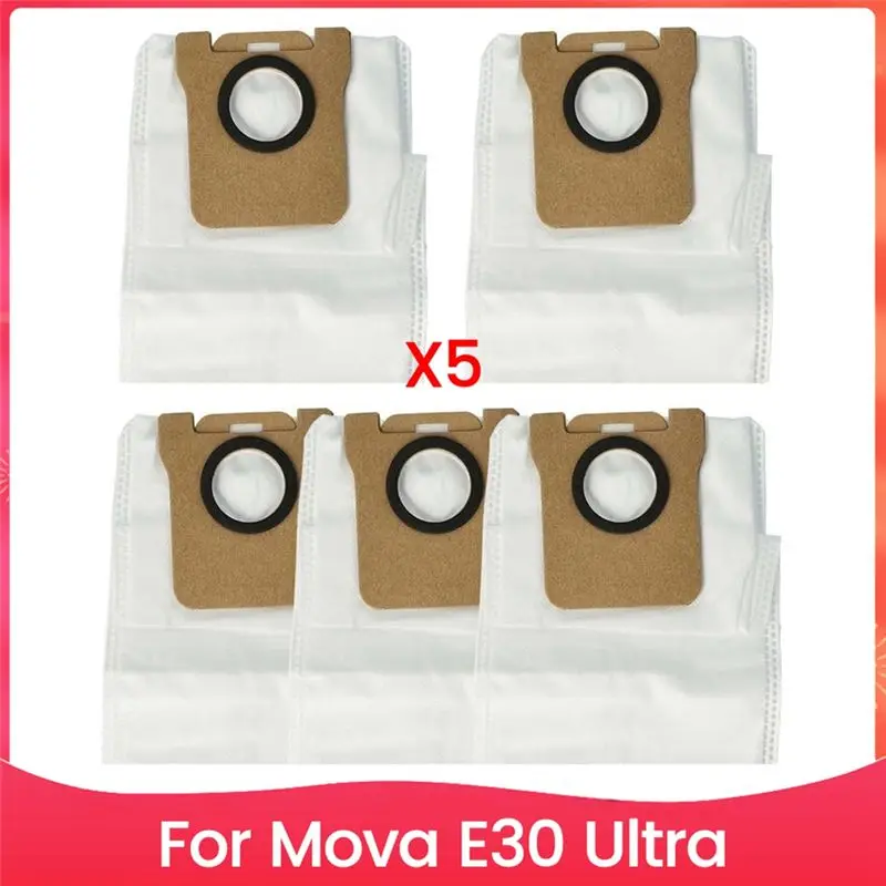 AEE2-Vacuum Cleaner Bags For Mova E30 Ultra Vacuum Cleaner Parts, Easy Installation And Large Capacity