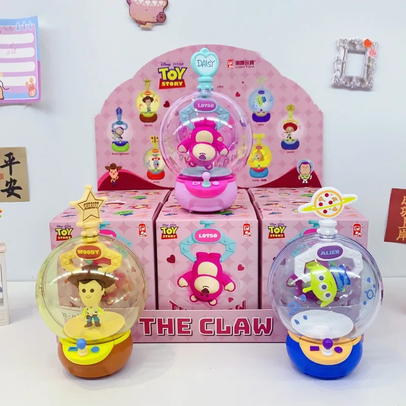 

Toy Story Clip Doll Machine Series Blind Box Cute Cartoon Mini Catch Doll Machine Mysterious Box Ornaments Decorative Toys Gifts