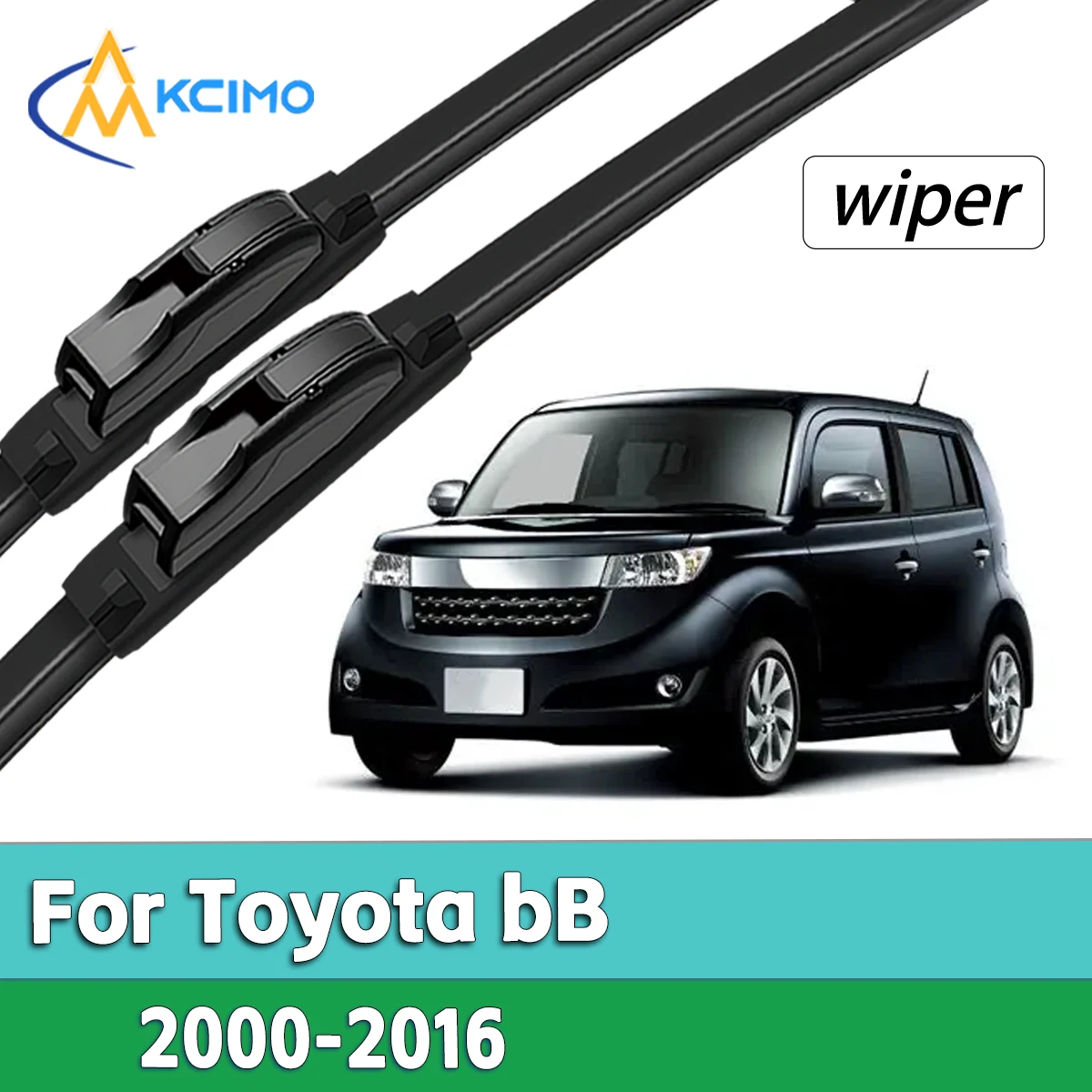 

OEM Style Exact Fit Front Windshield Wiper Blades For Toyota bB 2000-2016 Perfect Replacement Wiper Kit