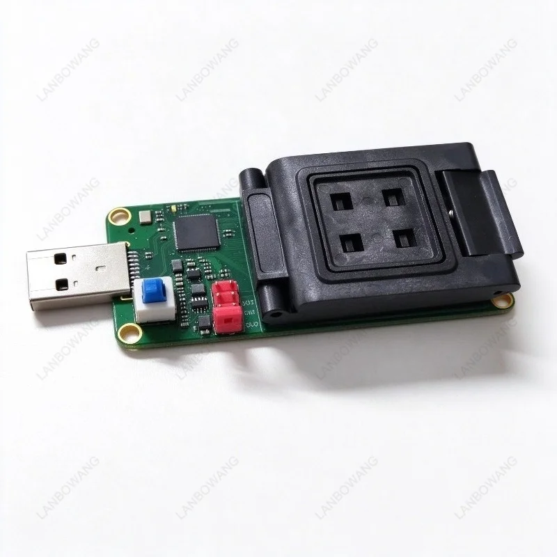 IS903 Controller Test Socket, BGA152 / BGA132 Particle Test Stand, Supports 8CE Flash Particles Programming