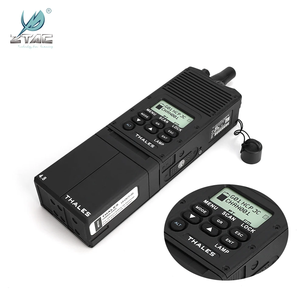 Z-TAC Tactical Radio PRC-148 Case(MBITR) Military Multiband Inter/Intra Team Softair Army Radio Handheld Transceiver Model