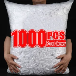 Disposable Transparent Food Covers Plastic Fresh-keeping Saran Warp Food Cover Elastic Shoe Cover Shower Headgear Bags Wholesale