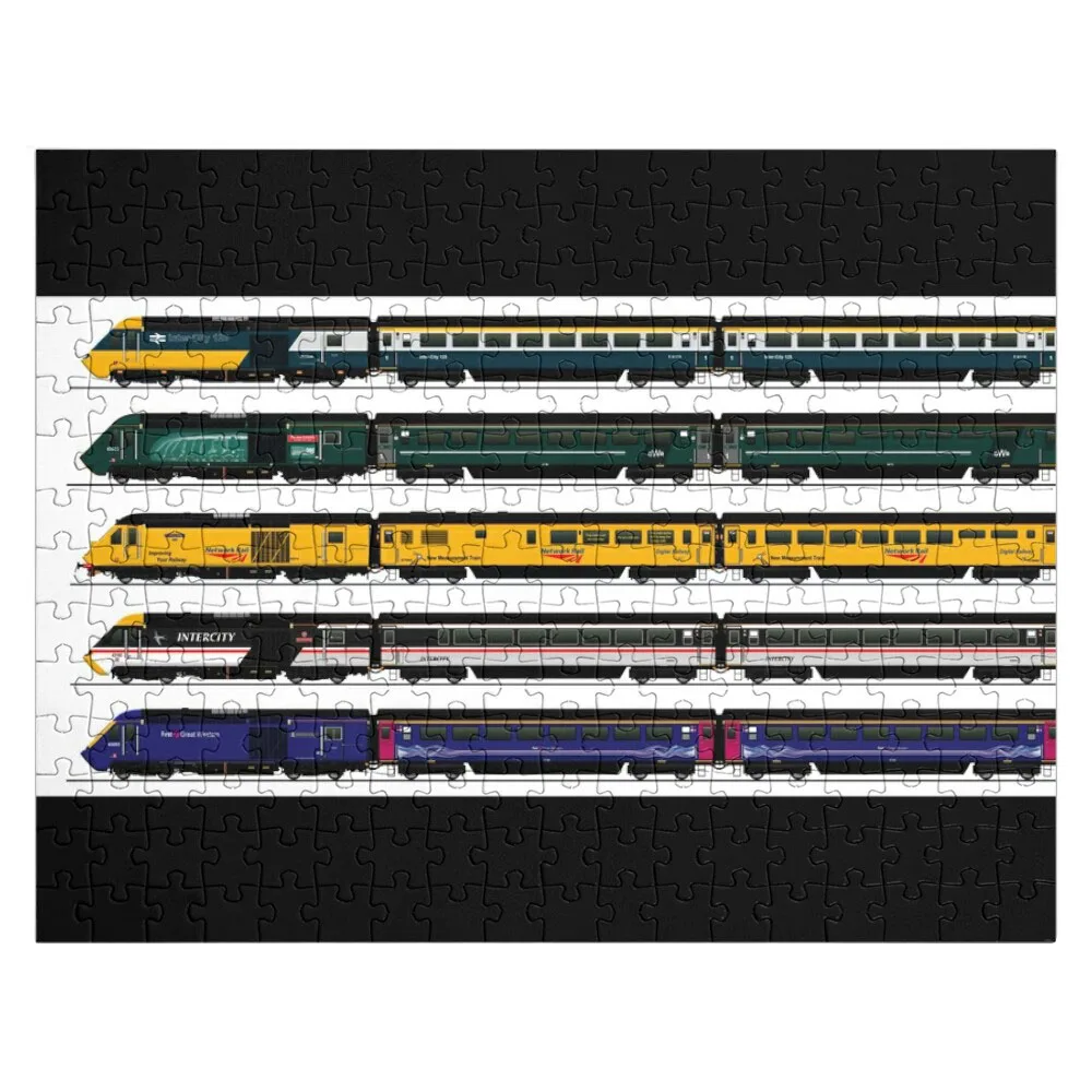 

Локомотивы INTERCITY 125, класс 43, пазл для фотографий, деревянный пазл под заказ с именем