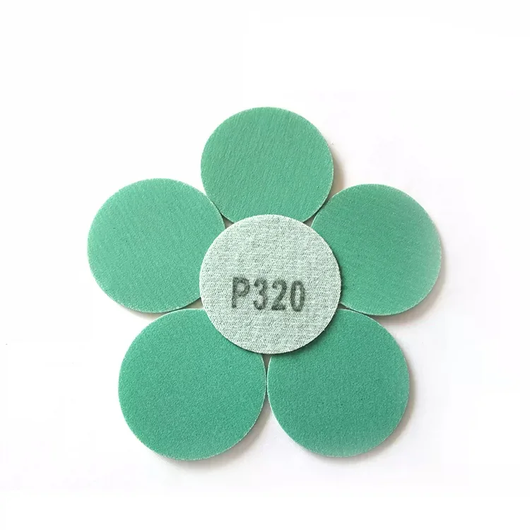10Pcs Sandpaper 2 Inch 50mm PET Film Wet Dry Sanding Paper for Polishing and Sanding Woodworking Car ﻿Metal 60 Grit~1000 Grit