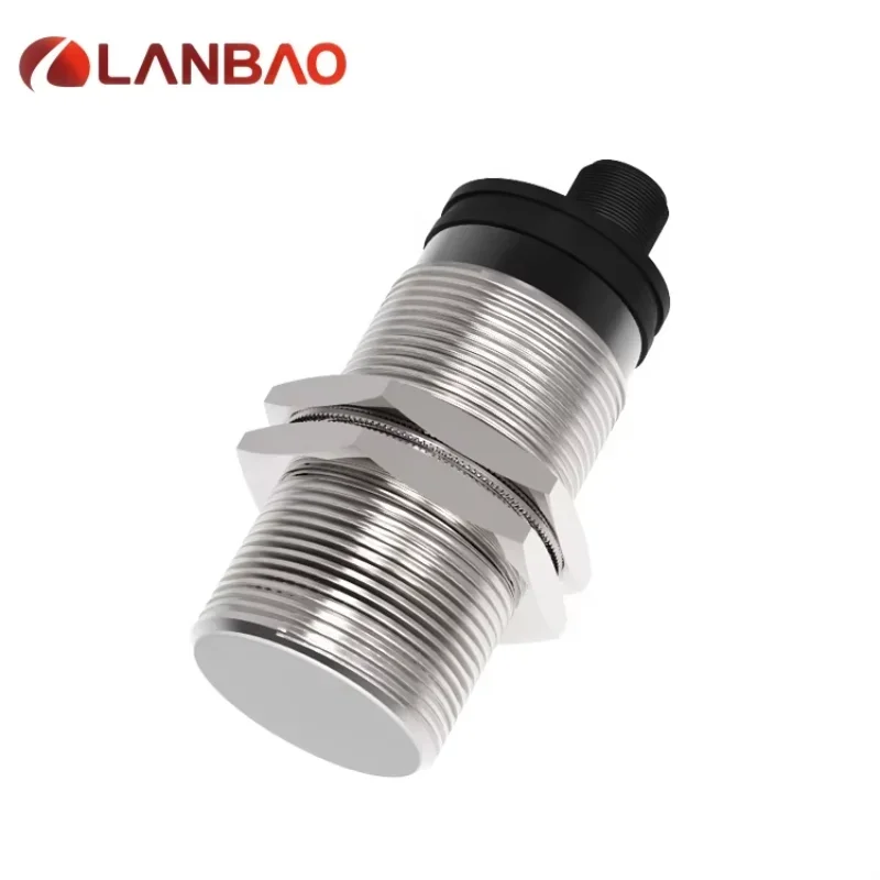 Lanbao  CR30 Series Metal Housing 3/4 Wires Npn Pnp 10mm Or 15mm  M30 Capacitive Proximity Sensor