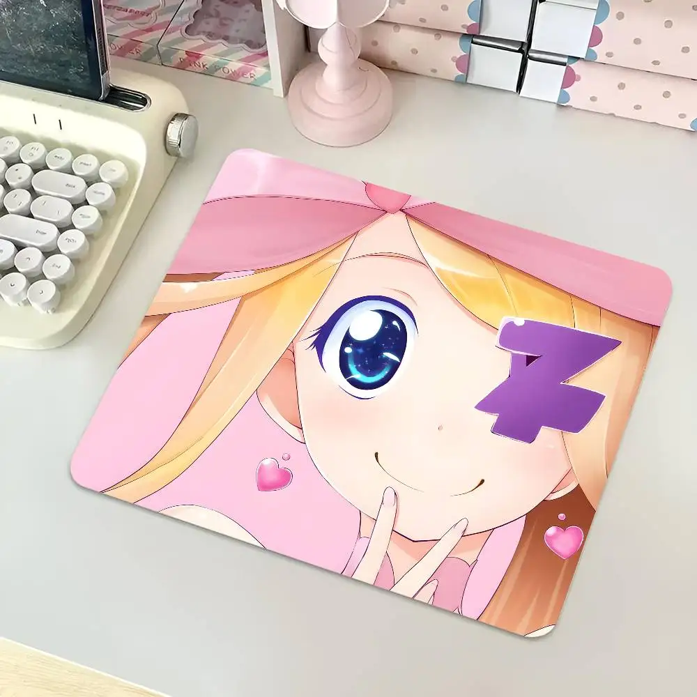 Nui Harime Kill La Kill Mousepad Small LockEdge Mouse Pad For Gamers Computer Desk Pad Rectangular Anti-slip Rubber