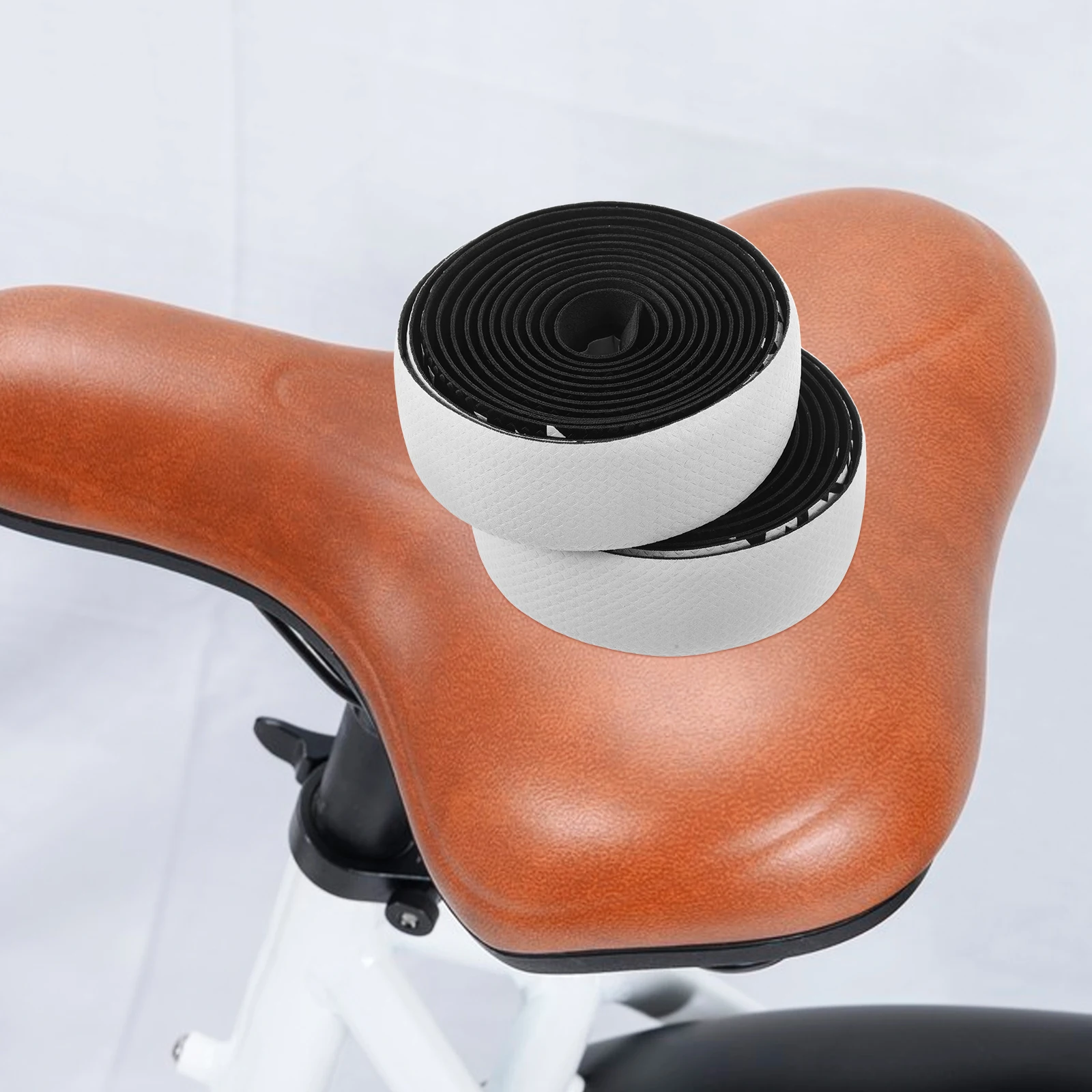 

Gradient Color Bike Handlebar Tape Nonslip Shock Absorption Carbon Texture Cycling Handle Wraps For Road Mountain Bikes Drop