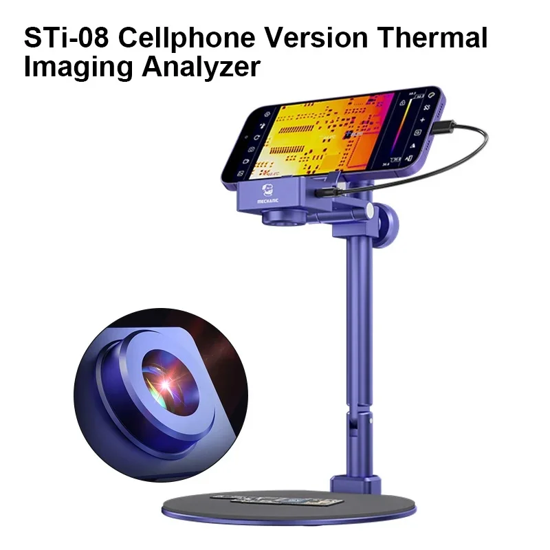 MECHANIC STI-08 3D Thermal Camera for Mobile Phone Maintenance Motherboard PCB Fault Fast Detection Tool