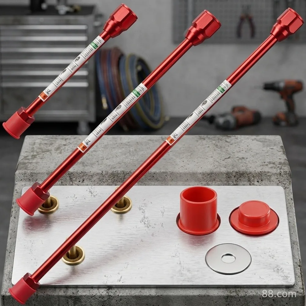 Aluminum Extension Rod Designed for High Pressure Airless Spray Systems to Improve Working Range and Efficiency