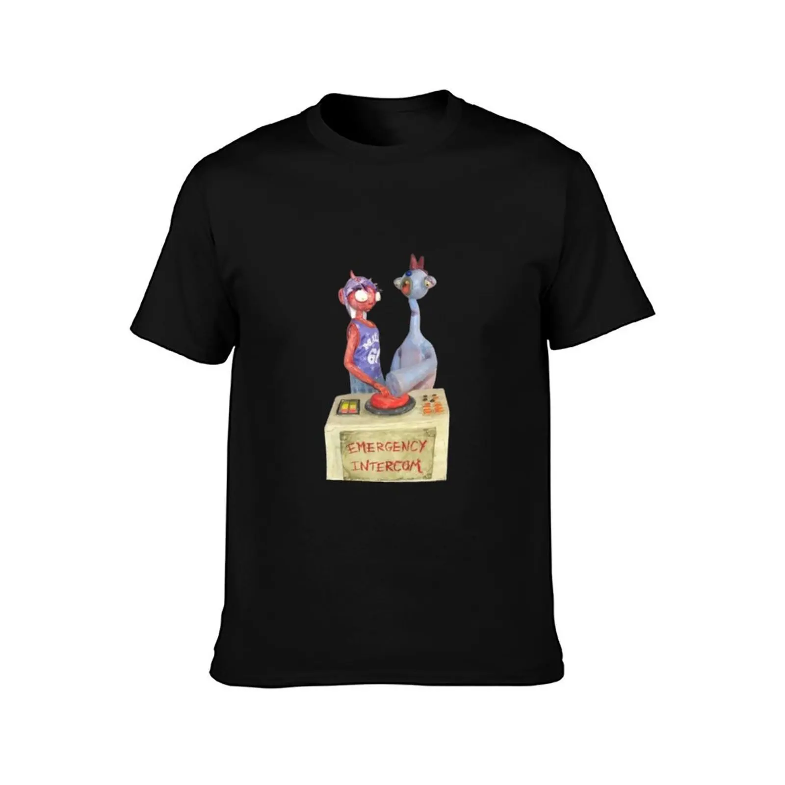 Emergency Intercom T-Shirt Durable Work Wear T-Shirt