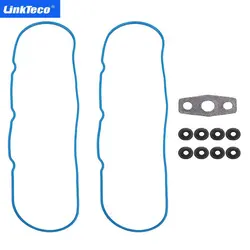 Engine Valve Cover Gasket Set for GMC Chevy Silverado Suburban Tahoe Trailblazer 4.8L 5.3L 6.0L 6.2L 7.0L 12637683 VS50504R1