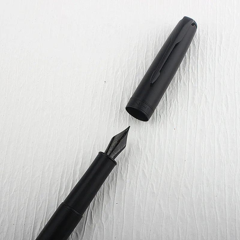 Luxuriöser Jinhao 75 Black Forest Metall-Füllfederhalter, Feine Spitze für Geschmeidiges Schreiben, Inklusive Tinten-Nachfüllkonverter – Detail 11