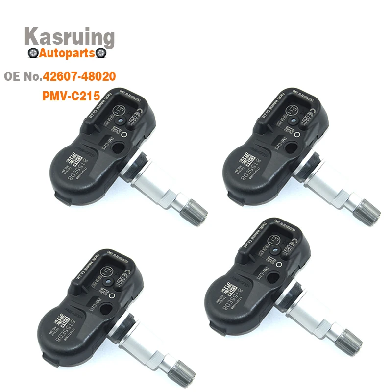 4 Stück 42607-48020 4260748020   Reifendruckkontrollsensor für Toyota C-HR Camry PMV-C215 für Lexus LS500h LX570 RX450h 433 MHz