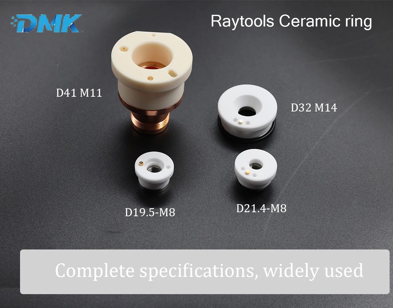 DMK Raytools 3D Nozzle Holder Ceramic Ring D19.5/D21.4/D32/D41 For Fiber Cutting Head BT230 BT240 BMH110 114etc.