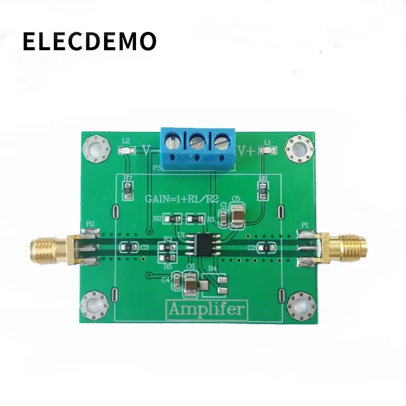 OPA657 モジュール 高速低ノイズ広帯域オペアンプ FET 非反転アンプ 高速電流バッファ レース モジュール